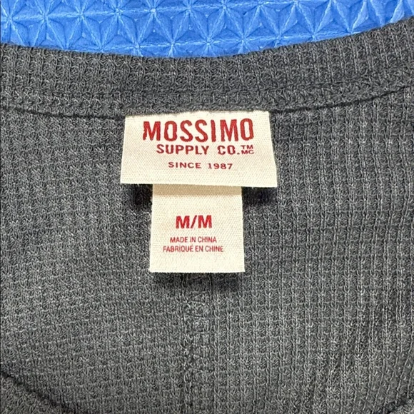 GRAY LACE SHOULDER THERMAL LONG SLEEVE - Picture 3 of 8